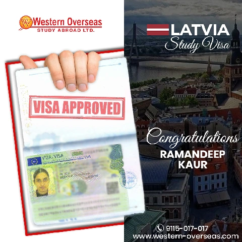 Latvia study visa