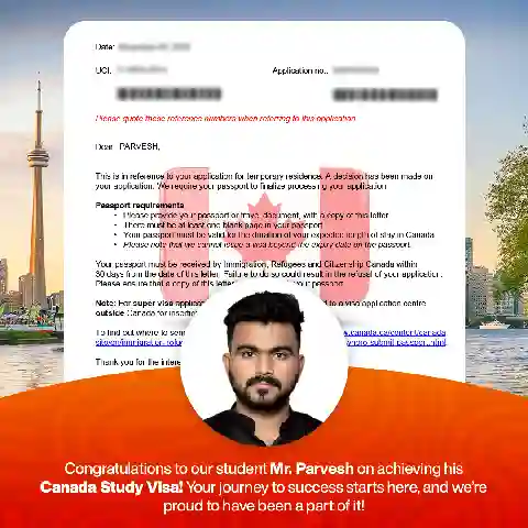 Parvesh Canada Visa
