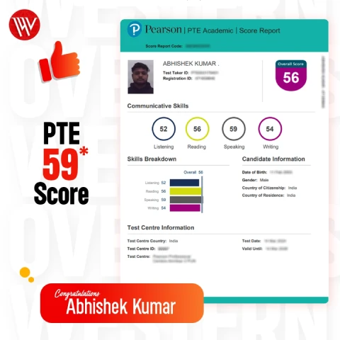 Abhishek Kumar PTE 5