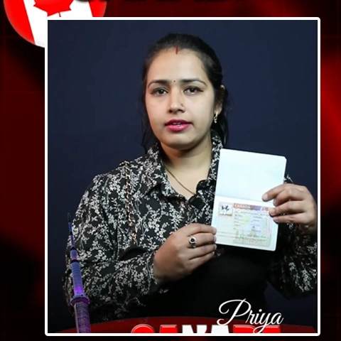 Priya  Canada Study Visa