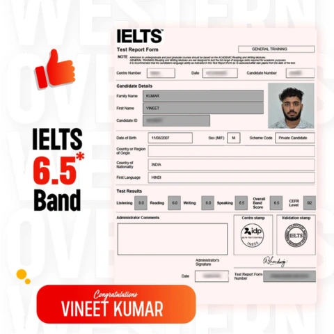 vineet kumar ielts