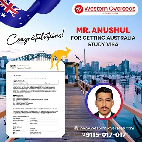 student visa austral
