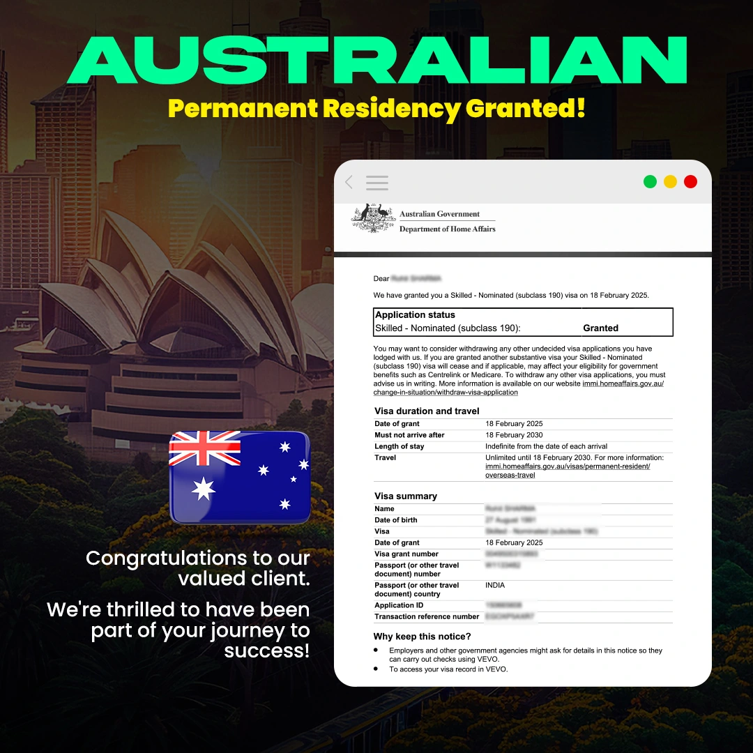 Australia PR