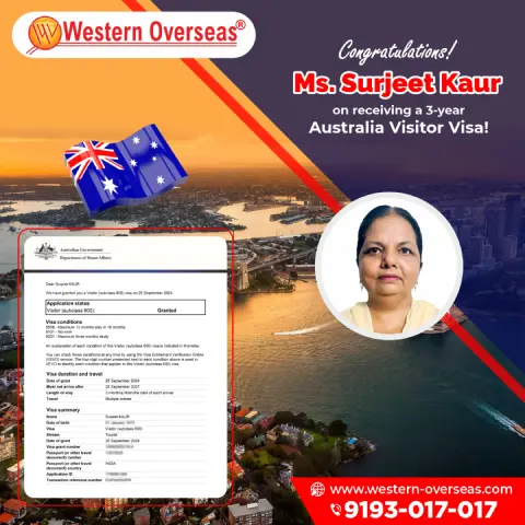 Australia Visitor Vi