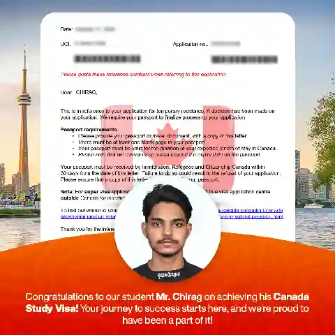 Chirag Canada Visa