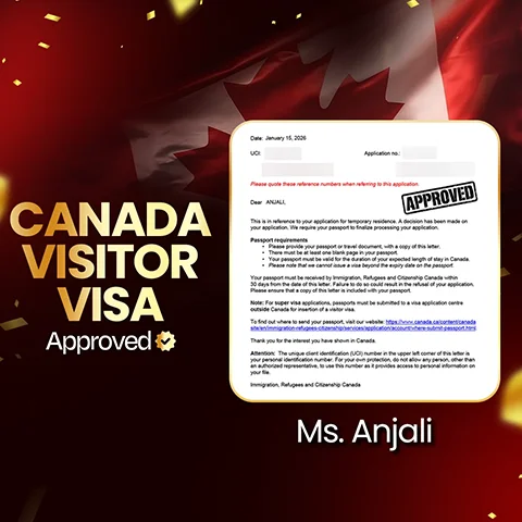 Anjali Canada Visito
