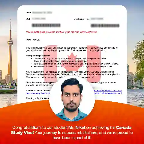 Niket Canada Visa