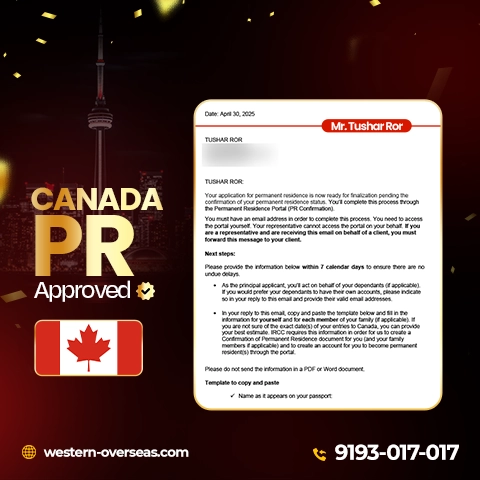 tushar ror canada pr