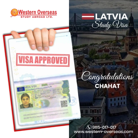 Latvia study visa